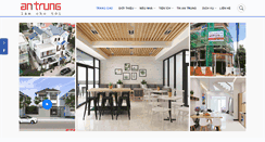 Desktop Screenshot of antrung.vn